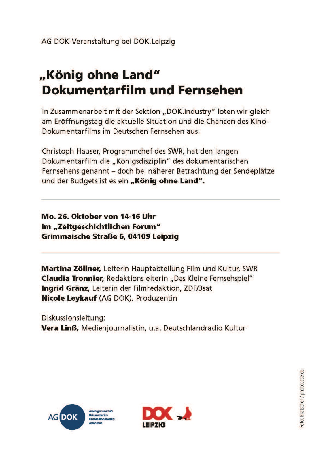 Flyer König ohne Land