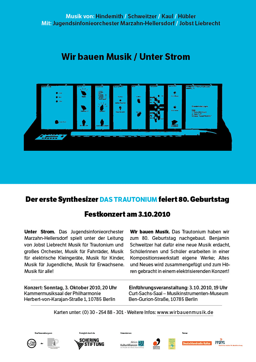 Trautonium Plakat